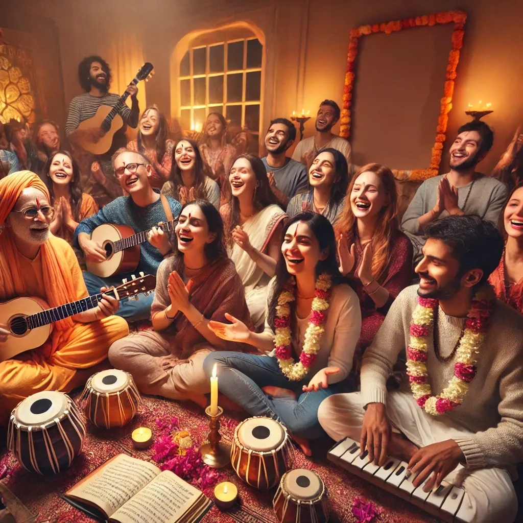 Bhajan Gathering at Farm